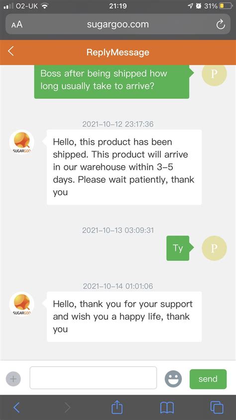 sugargoo customer service.